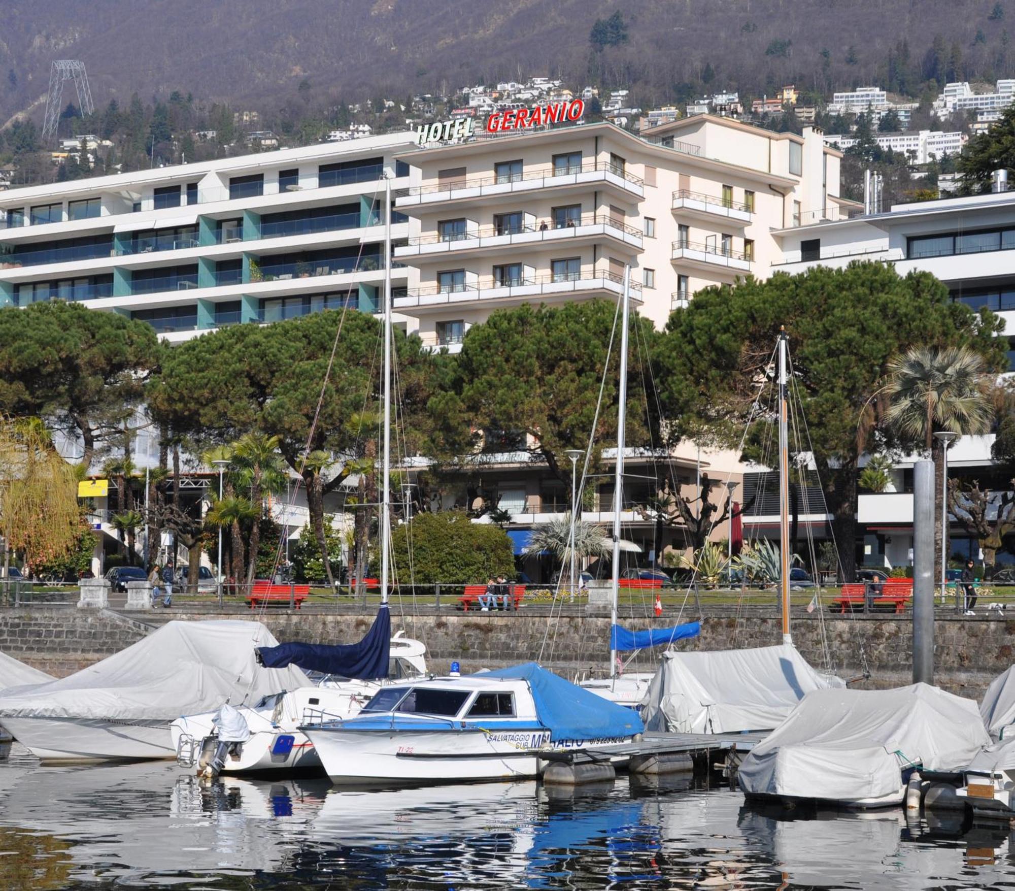 Hotel Geranio Au Lac Muralto Eksteriør bilde