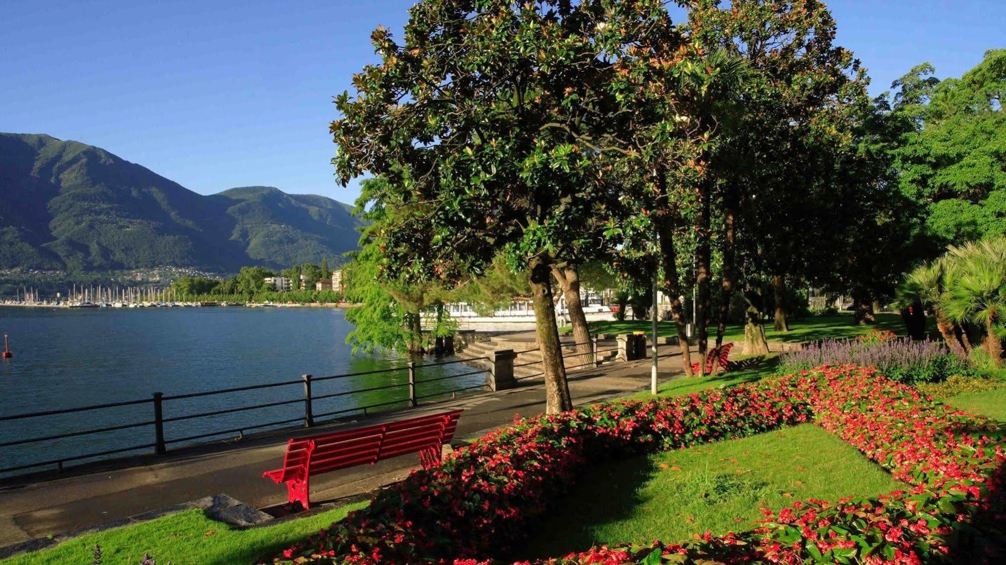 Hotel Geranio Au Lac Muralto Eksteriør bilde